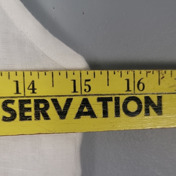 J.Crew Linen Elegant White Spaghetti Strap Lined Maxi Dress - Picture 5 of 9